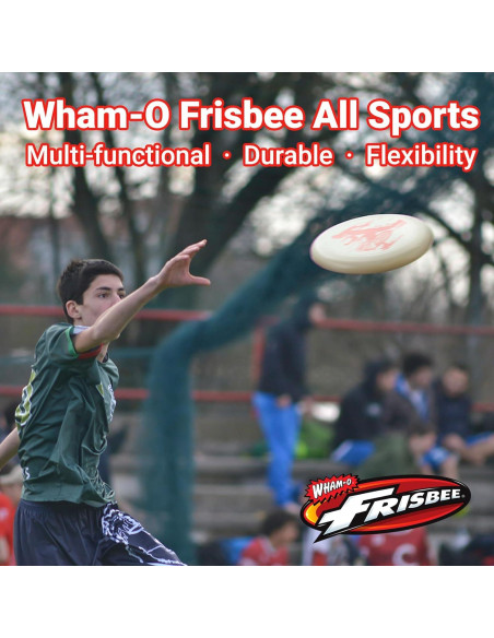 Frisbee Deportivo Wham-O 25.1cm 140g Antideslizante Beige