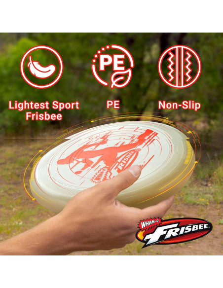 Frisbee Deportivo Wham-O 25.1cm 140g Antideslizante Beige