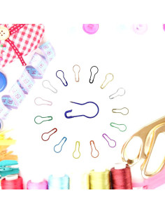 750 Alfileres de Seguridad BetterJonny en Forma de Calabaza 2