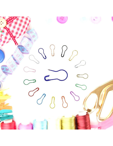 750 Alfileres de Seguridad BetterJonny en Forma de Calabaza