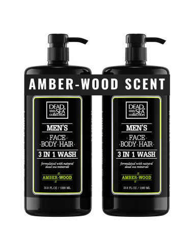 Gel de Ducha 3 en 1 Colección del Mar Muerto 2000 ml Hombres