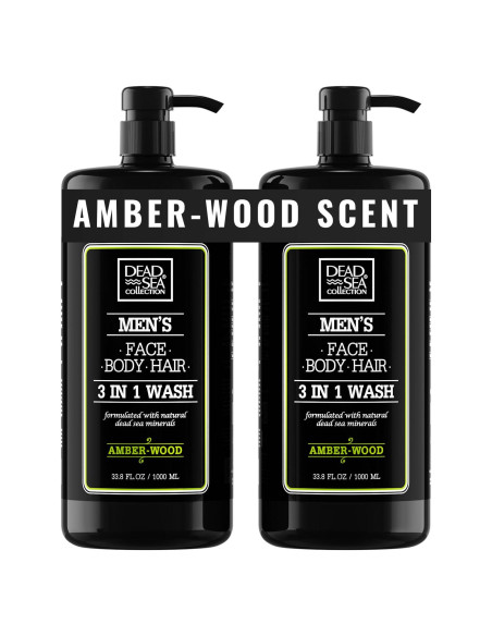 Gel de Ducha 3 en 1 Colección del Mar Muerto 2000 ml Hombres