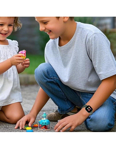 Correa de Reloj Nylon Magnético 20mm LeyuBand Verde Oliva