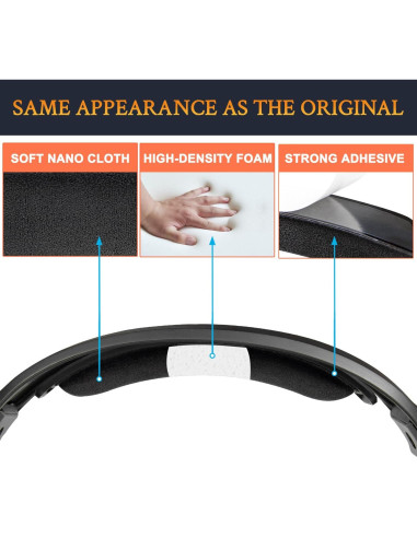 Funda de Microfibra SOULWIT para Auriculares Astro A40/A50 - Negro