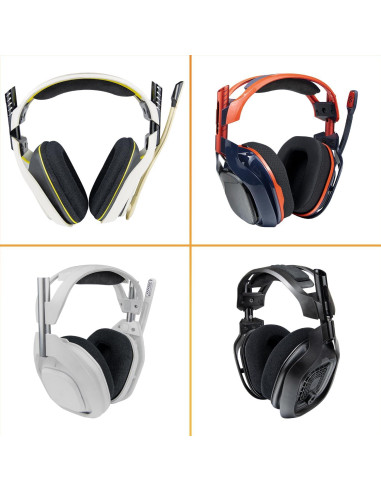 Funda de Microfibra SOULWIT para Auriculares Astro A40/A50 - Negro