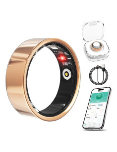Anillo Inteligente Luxelle Fitness Monitor Sueño Frecuencia Cardíaca