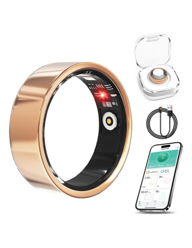 Anillo Inteligente Luxelle Fitness Monitor Sueño Frecuencia Cardíaca