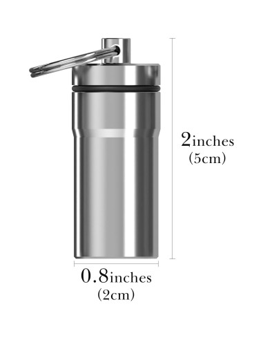 Estuche de Transporte para Tapones de Oídos Adorila - 4 Paquetes, Impermeable