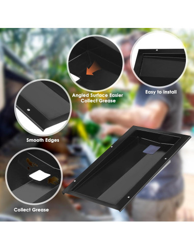 Bandeja de Grasa BMMXBI 91353 para Parrilla Weber Spirit 210