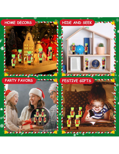 50 Figuritas de Cascanueces Luminiscentes Chunful 5.08 cm