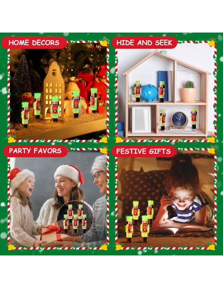 50 Figuritas de Cascanueces Luminiscentes Chunful 5.08 cm