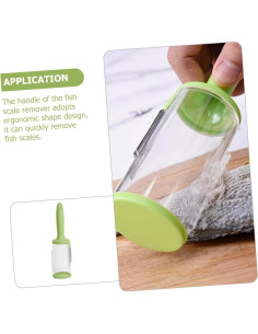 Cabilock Pelador de Escamas de Pescado y Frutas Ergonomico 2