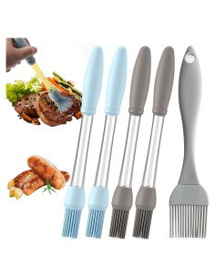 Brochas de Silicona para Basting Clapery - Paquete de 4