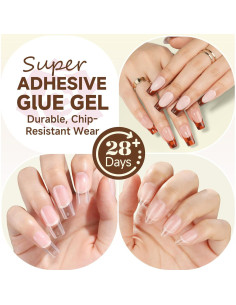 Pegamento para Uñas de Gel UNA GELLA 15ml Ultra Fuerte 2