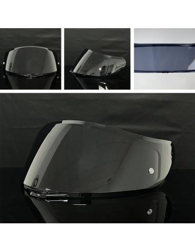 Visera de Reemplazo ZQIYDYP K5 para Casco AGV - Antivaho UV