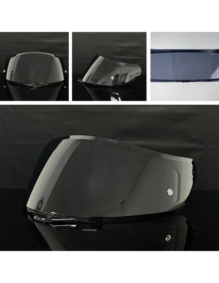 Visera de Reemplazo ZQIYDYP K5 para Casco AGV - Antivaho UV