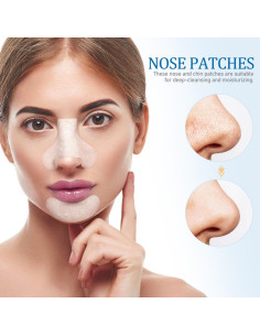 Almohadillas de Algodón para Nariz VICASKY 200 Piezas 2