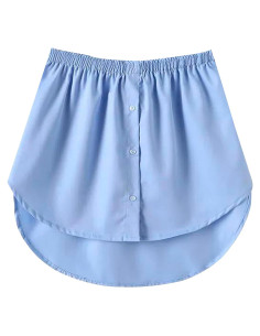 Camiseta Extensora para Mujeres Tagunop - Falda Removible Azul