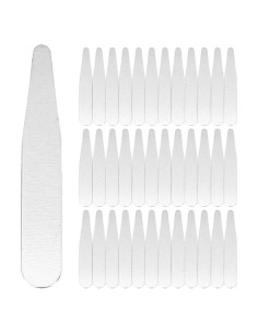 36 Soportes de Collar de Acero Inoxidable PartyKindom 5.6x1cm