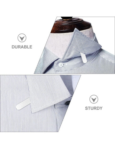 36 Soportes de Collar de Acero Inoxidable PartyKindom 5.6x1cm