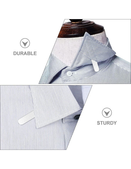 36 Soportes de Collar de Acero Inoxidable PartyKindom 5.6x1cm