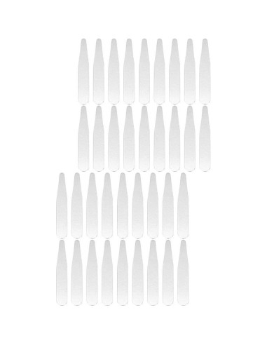 36 Soportes de Collar de Acero Inoxidable PartyKindom 5.6x1cm