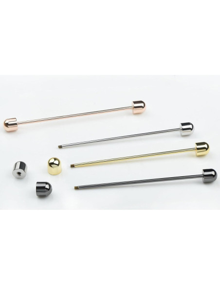 Conjunto de 4 Pinzas de Corbata y Barra de Cuello ViVDuo