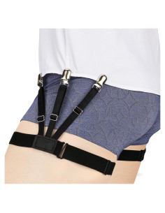 Soportes de Camisa ZKENIRD para Hombres - Antideslizantes y Ajustables