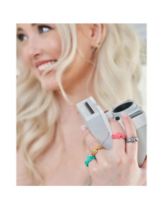 Anillos de Silicona Rinfit para Mujeres - Boda y Promesa - Negro Talla 6 2