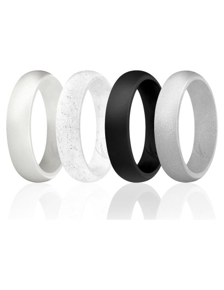 Anillo de Boda de Silicona ROQ para Mujeres - Varios Colores