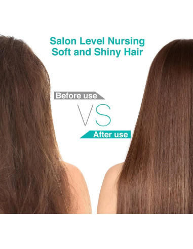 DENFANY Vaporizador 2 en 1 para Cabello y Cara Azul