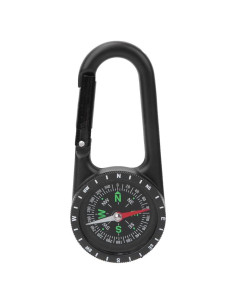 Brújula de Carabiner Kuuleyn Mini Aleación Zinc 11x4.5cm