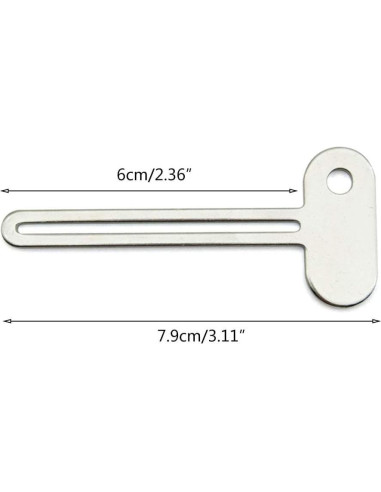 Exprimidor de Pasta de Dientes Manual Acero Inoxidable Pxiryanlow