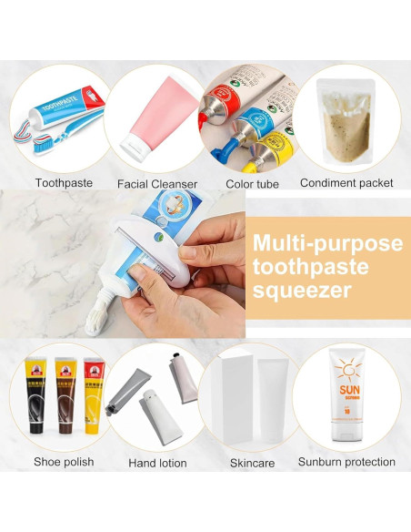 Funda de Cepillo de Dientes MYLDH con Exprimidor y Jabón