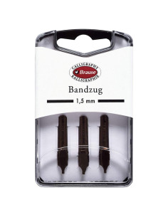 Plumillas de Caligrafía Brause Bandzug 1.5 mm - Paquete de 3