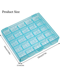 25 Bobinas de Plástico para Máquina de Coser Singer - Estándar 2