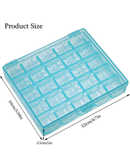 25 Bobinas de Plástico para Máquina de Coser Singer - Estándar