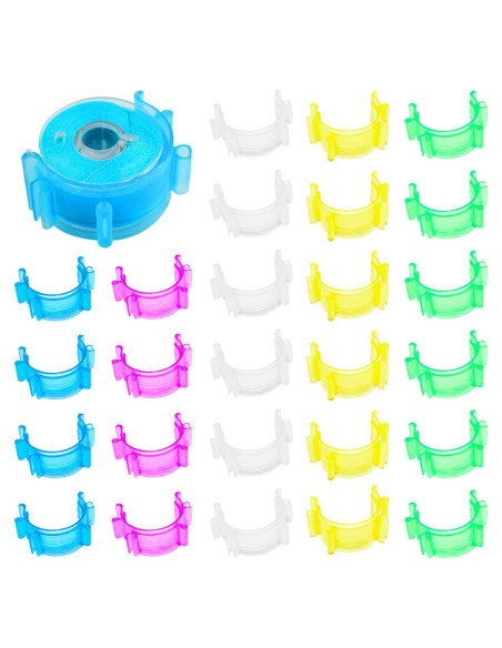 85 Clips Sujetadores de Bobinas de Costura SHRJ - 5 Colores