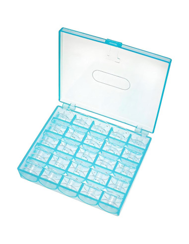 25 Bobinas de Plástico para Máquina de Coser Singer - Estándar
