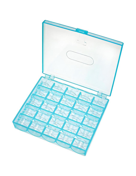 25 Bobinas de Plástico para Máquina de Coser Singer - Estándar