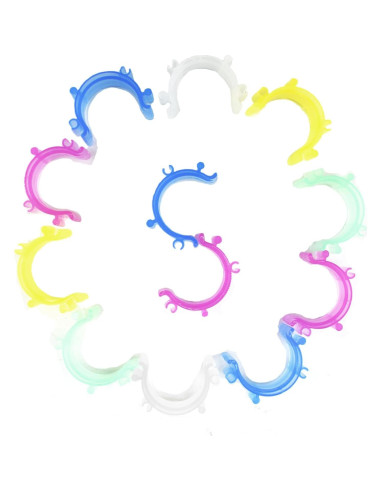 85 Clips Sujetadores de Bobinas de Costura SHRJ - 5 Colores