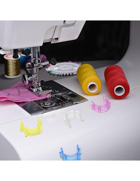 85 Clips Sujetadores de Bobinas de Costura SHRJ - 5 Colores