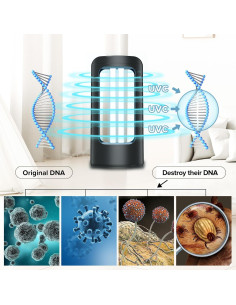 Lámpara Desinfectante UV SANSI 18W con Control Remoto 2