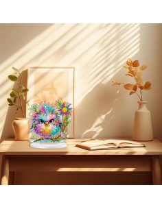 Kit de Pintura de Diamante Gamteldot 20x20 cm - Adorno DIY Pájaro 2