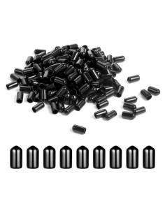 180 Tapas de Botellas de Licor FdcZeyxior Goma Negra