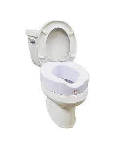 Elevador de Asiento de Inodoro Carex 10.16 cm Antideslizante