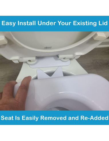 Elevador de Asiento de Inodoro Carex 10.16 cm Antideslizante
