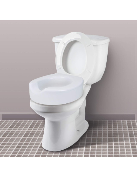 Elevador de Asiento de Inodoro Carex 10.16 cm Antideslizante