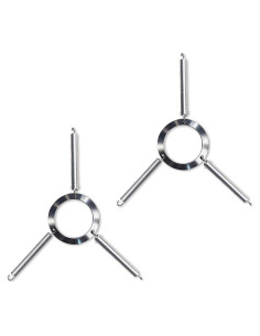 Clip de Resorte Universal para Domo de Iluminación Reptiles - Paquete de 2