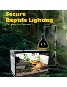 Clip de Resorte Universal para Domo de Iluminación Reptiles - Paquete de 2 2